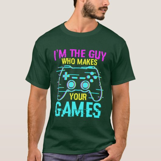 Game Programmer-Sprichwort T-Shirt (Vorderseite)