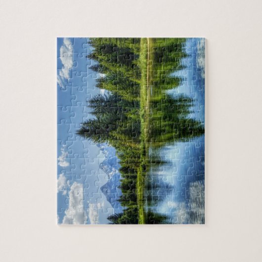 Game Puzzle-Mountain Lake Puzzle (Vertikal)