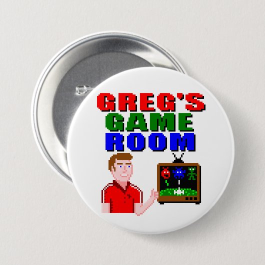 Game Room Button (Vorne & Hinten)