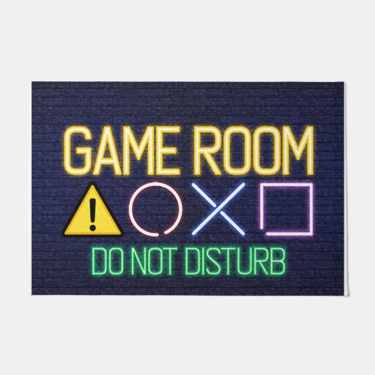 Game Room Mat, Gamer Room Best Gift Fußmatte (Vorderseite)