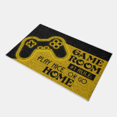 Game Room Rules, Best Gift For Gamer Fußmatte (Schrägansicht)