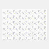 Game Set Match Tennis Geschenkwrap Geschenkpapier Set (Vorderseite 3)