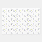 Game Set Match Tennis Geschenkwrap Geschenkpapier Set (Vorderseite 2)