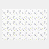 Game Set Match Tennis Geschenkwrap Geschenkpapier Set (Vorderseite)