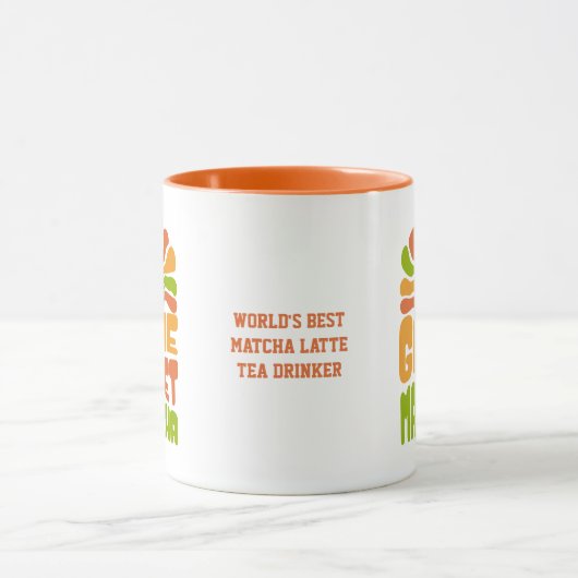 GAME SET MATCHA Spaß Latte Drinker Tasse (Zentrum)