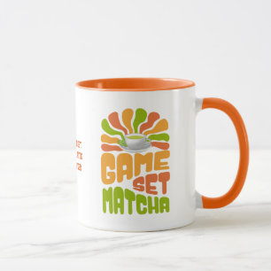 GAME SET MATCHA Spaß Latte Drinker Tasse