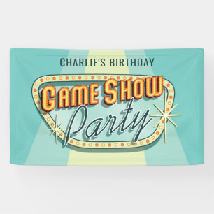 Game Show Party Banner