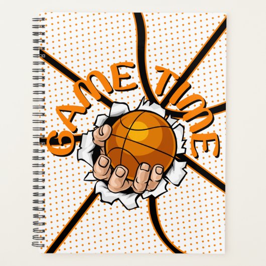 Game Time Basketball Kalender Planer (Vorderseite)