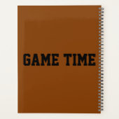 Game Time Football Kalender Planer (Rückseite)