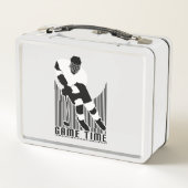 Game Time - Hockey Metall Brotdose (Rückseite)