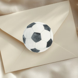 Game Time Soccer Football Boy Geburtstag Runder Aufkleber