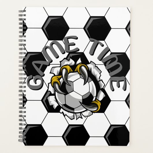 Game Time Soccer Kalender Planer (Vorderseite)