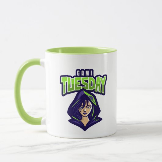 Game Tuesday is on - in green Tasse (Links)