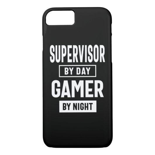 Game und Supervisor - Jobtitel Case-Mate iPhone Hülle (Rückseite)