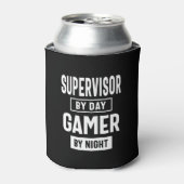 Game und Supervisor - Jobtitel Dosenkühler (Kanne Vorderseite)