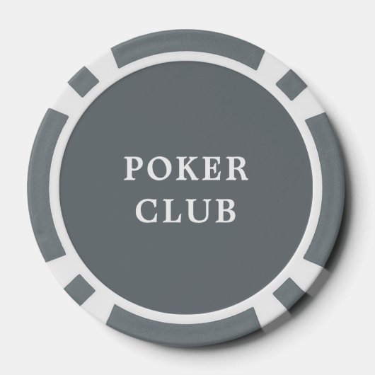 Game Value 1 Grau Pokerchips (Rückseite)