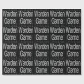 Game Warden Extraordinator Geschenkpapier (Flach)