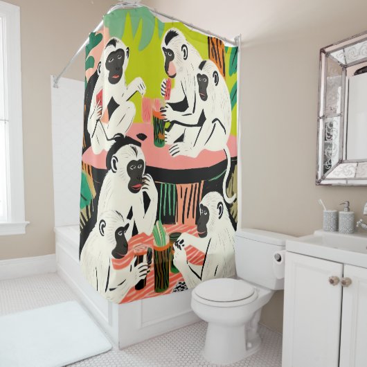 Game Weekend Duschvorhang (Beispiel)