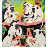 Game Weekend Duschvorhang (Vorderseite)