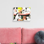 Game Weekend Leinwanddruck (Insitu (Wohnzimmer))