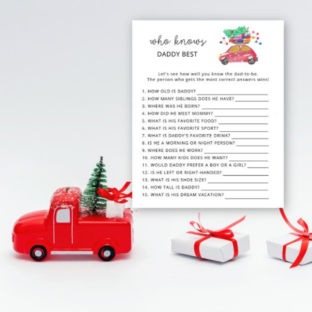 Game Who kennt DADDY am besten (Von Creator hochgeladen)