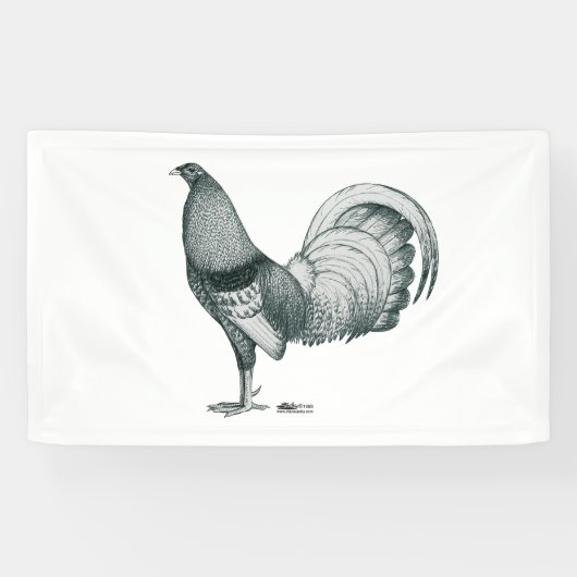 Gamecock Crele oder Dom Banner (Horizontal)