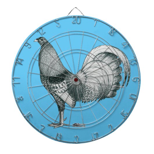 Gamecock Crele oder Dom Dartscheibe (vorne)