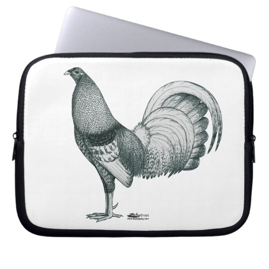 Gamecock Crele oder Dom Laptopschutzhülle (Vorderseite)