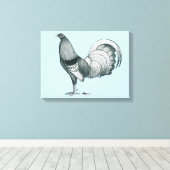 Gamecock Crele oder Dom Leinwanddruck (Insitu (Holzboden))