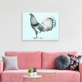 Gamecock Crele oder Dom Leinwanddruck (Insitu (Wohnzimmer))