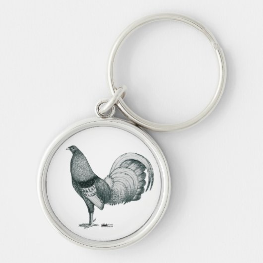 Gamecock Crele oder Dom Schlüsselanhänger (Vorne)