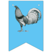 Gamecock Crele oder Dom Wimpelkette (Dritte Fahne)