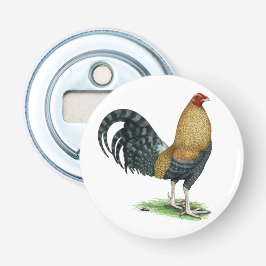 Gamecock: Dom oder Crele Flaschenöffner (Vorderseite)