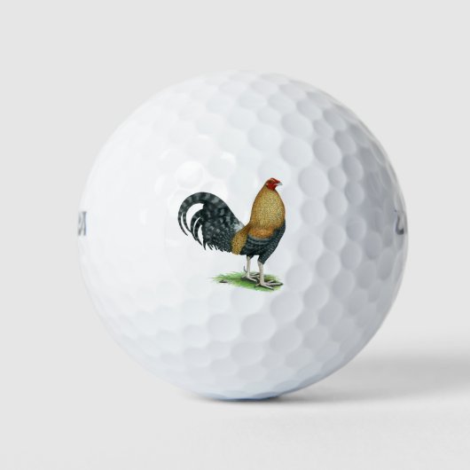 Gamecock: Dom oder Crele Golfball (Vorderseite)