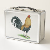 Gamecock: Dom oder Crele Metall Brotdose (Vorderseite)