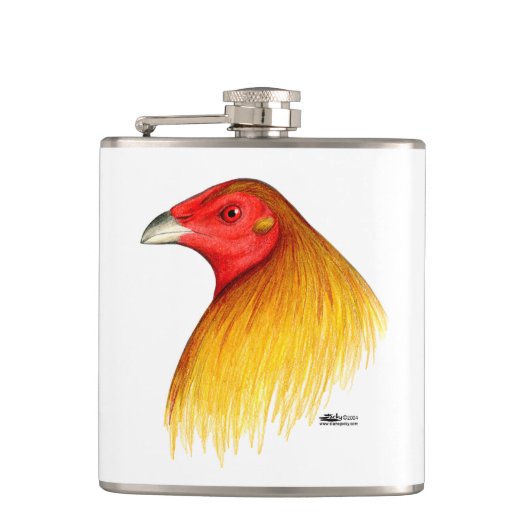 Gamecock Dubbed Flachmann (Vorderseite)