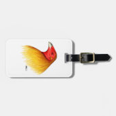 Gamecock Dubbed Gepäckanhänger (Vorderseite horizontal)