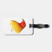 Gamecock Dubbed Gepäckanhänger (Rückseite horizontal)