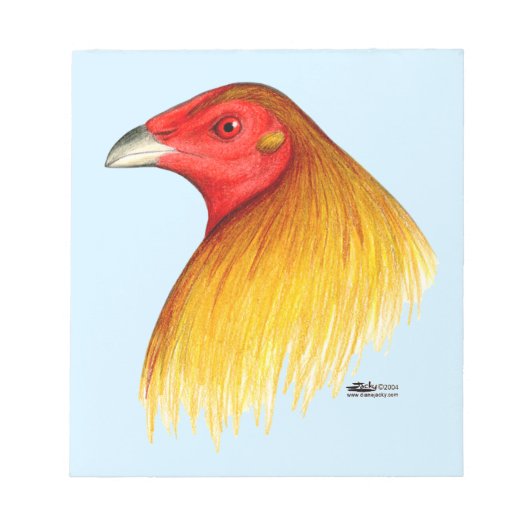 Gamecock Dubbed Notizblock (Vorderseite)