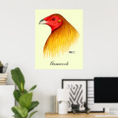 Gamecock Dubbed Poster (Heimbüro)