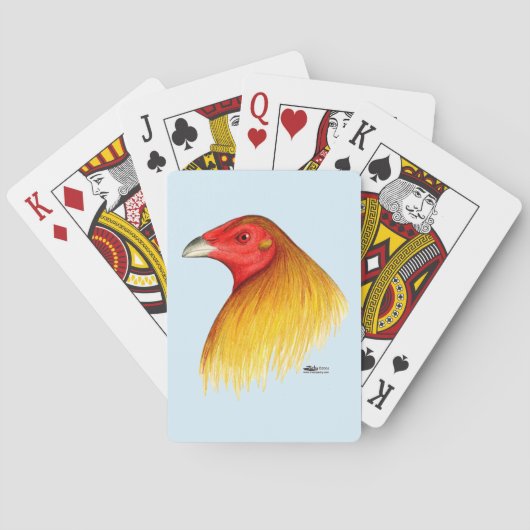 Gamecock Dubbed Spielkarten (Rückseite)