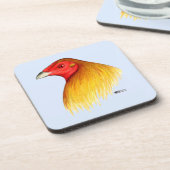 Gamecock Dubbed Untersetzer (Linke Seite)