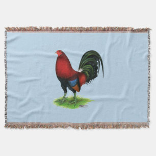 Gamecock: Dunkelrot Decke