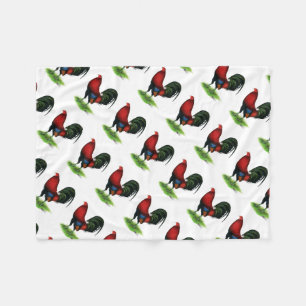 Gamecock: Dunkelrot Fleecedecke