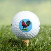 Gamecock: Dunkelrot Golfball (Insitu T-Shirt)