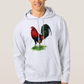 Gamecock: Dunkelrot Hoodie (Vorderseite)