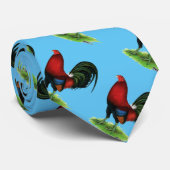 Gamecock: Dunkelrot Krawatte (Gerollt)