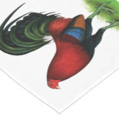 Gamecock: Dunkelrot Kurzer Tischläufer (Ecke)