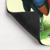 Gamecock: Dunkelrot Mousepad (Ecke)