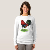 Gamecock:  Dunkelrot T-Shirt (Vorne ganz)